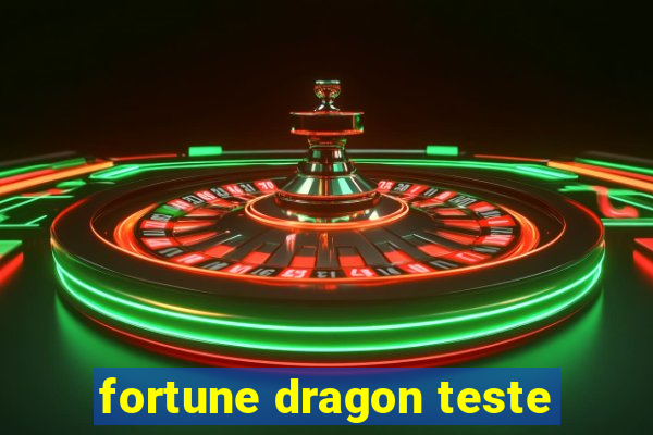 fortune dragon teste